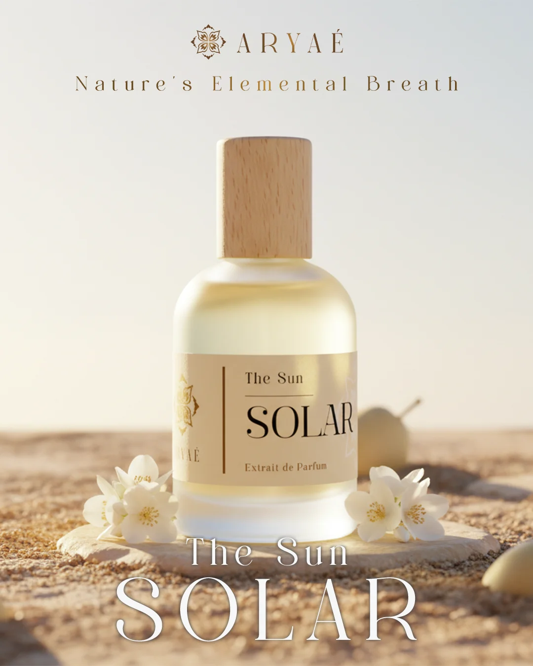 Aryae Solar Perfume | Long Lasting Perfume | Extrait de Parfum